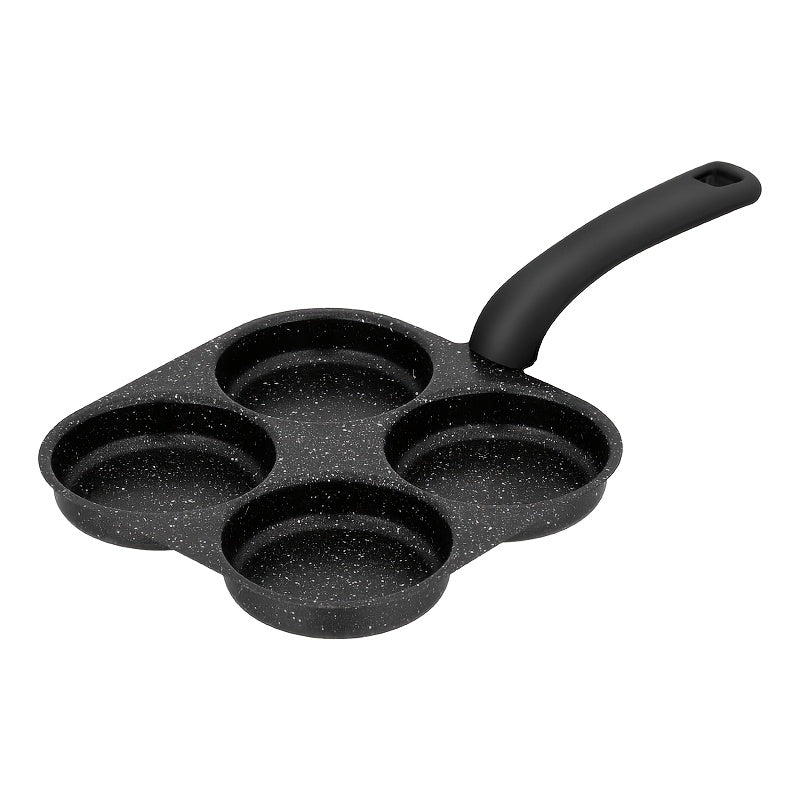 4-Hole Non-Stick Egg & Omelette Pan – Medical Stone Breakfast Frying Pan