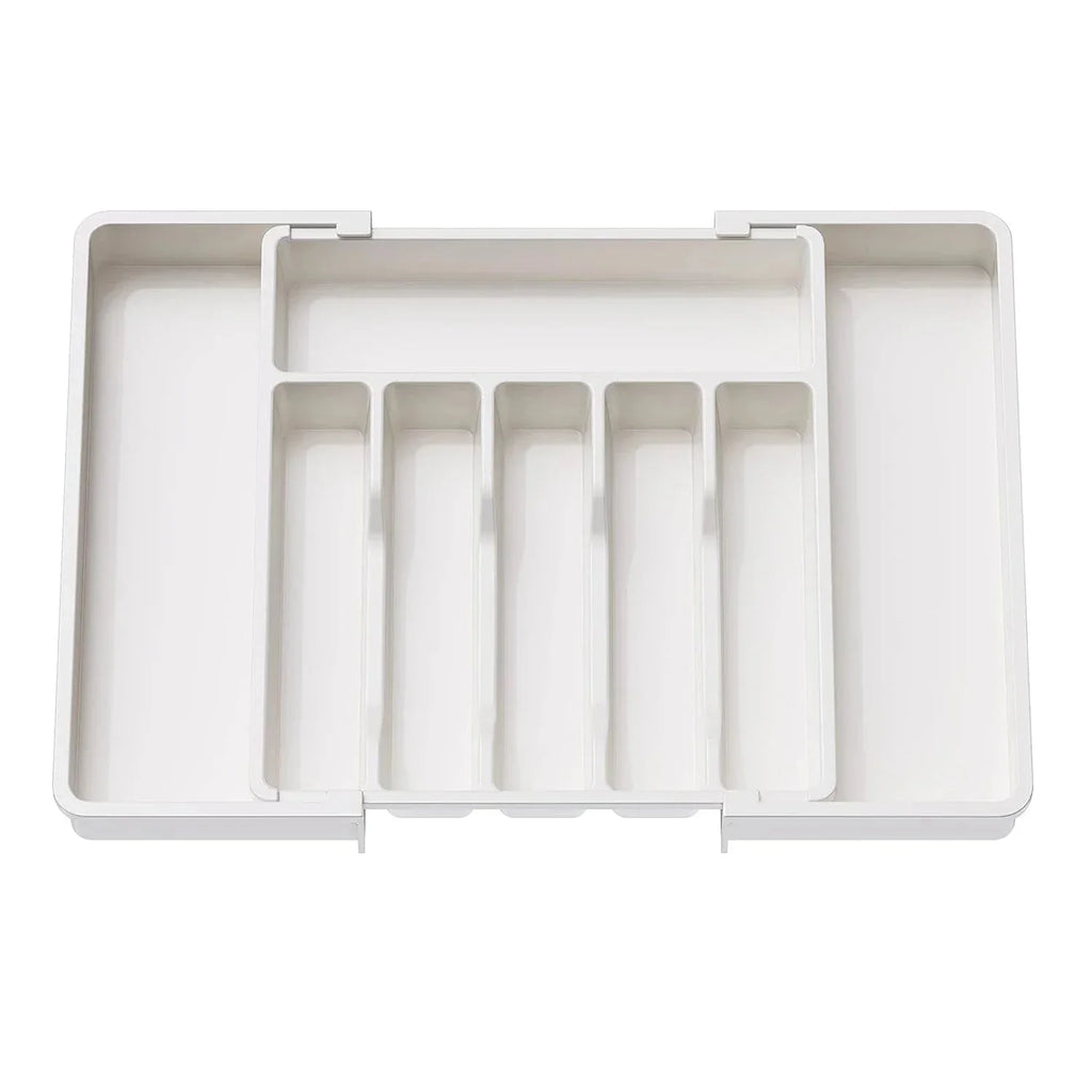Adjustable Cutlery Organizer - Expandable Kitchen Drawer Tray