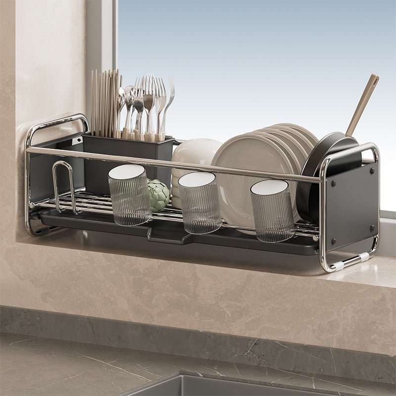Dish Bowl Cup Drying Rack - Space-Saving Kitchen Organizer