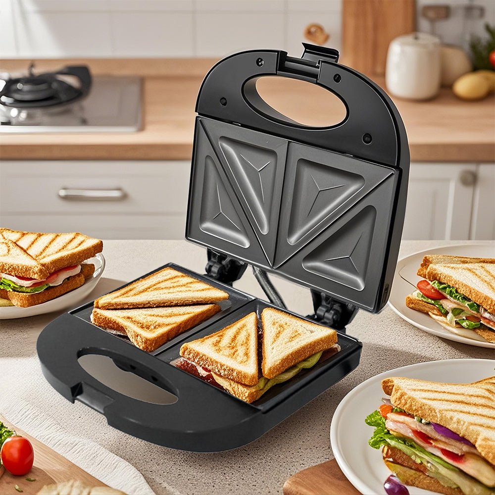 Electric Waffle Maker: Non-Stick Breakfast Machine